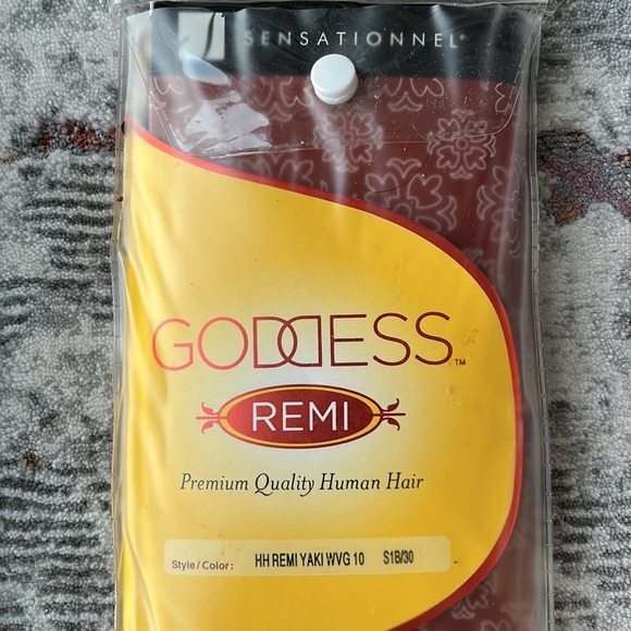 YAKI S1B/30, w/highlights, 10 inch 💯 real human hair extension weave - Picture 3 of 5